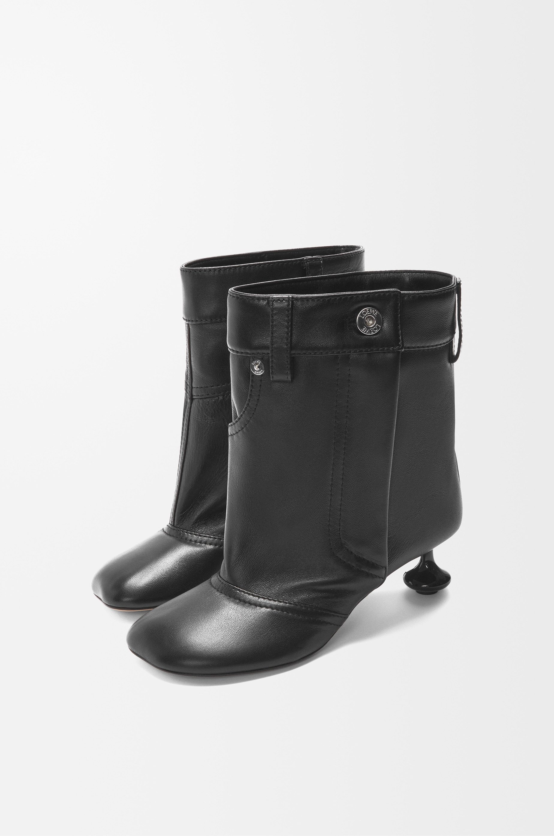 Toy-ankle bootie in lambskin - 3