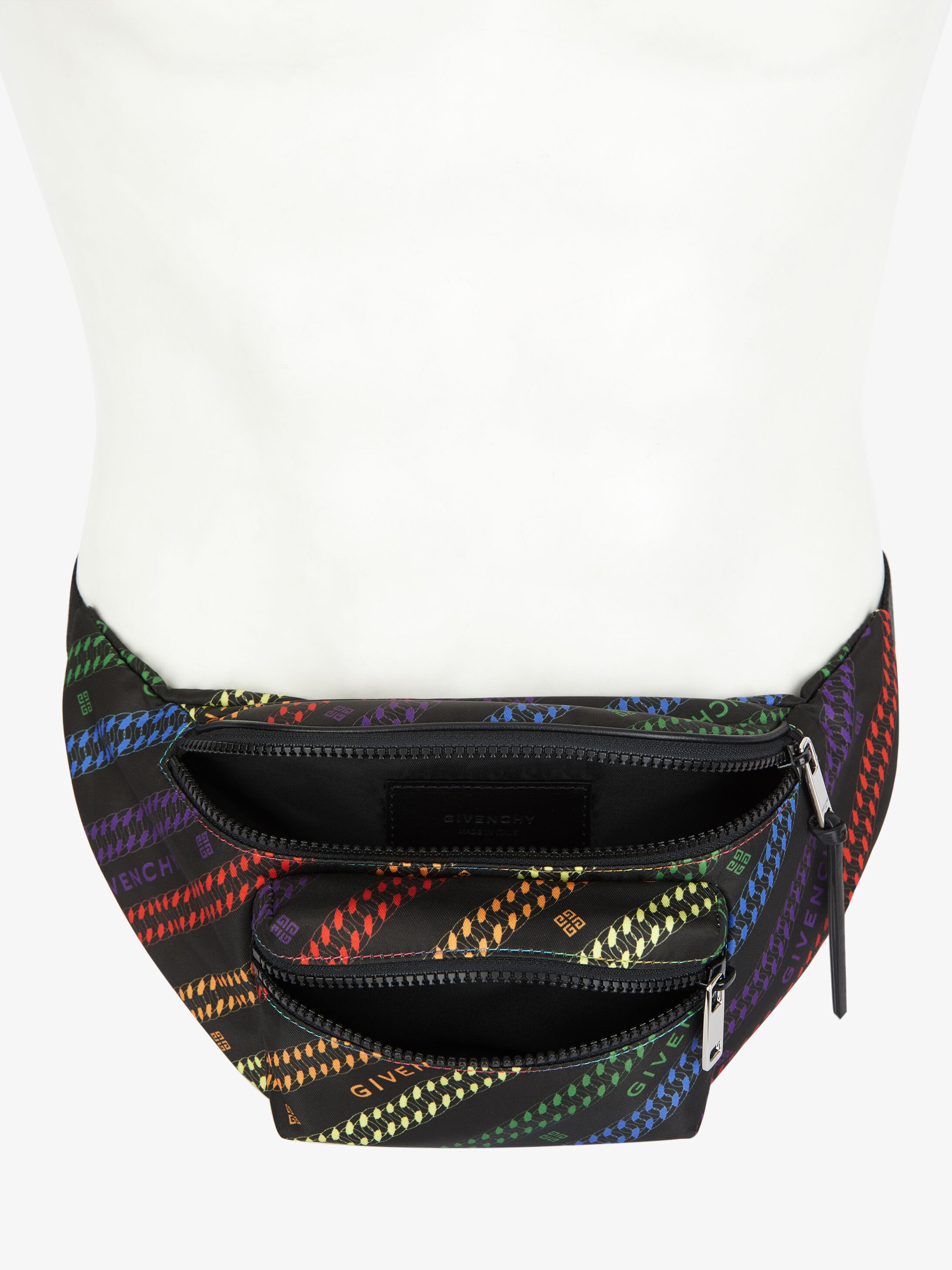 GIVENCHY multicolored bum bag in nylon - 7