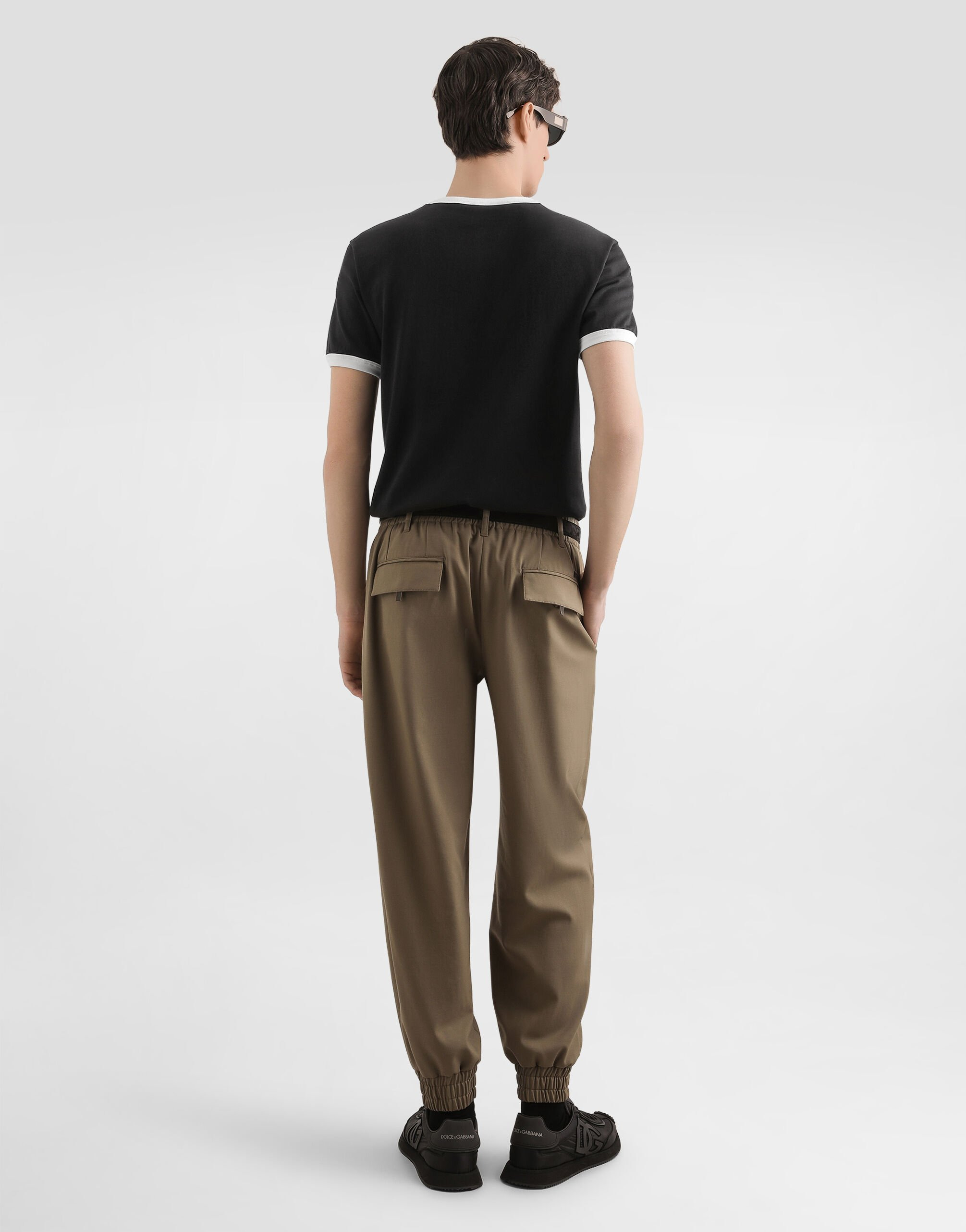 Cotton t-shirt with flock print - 5