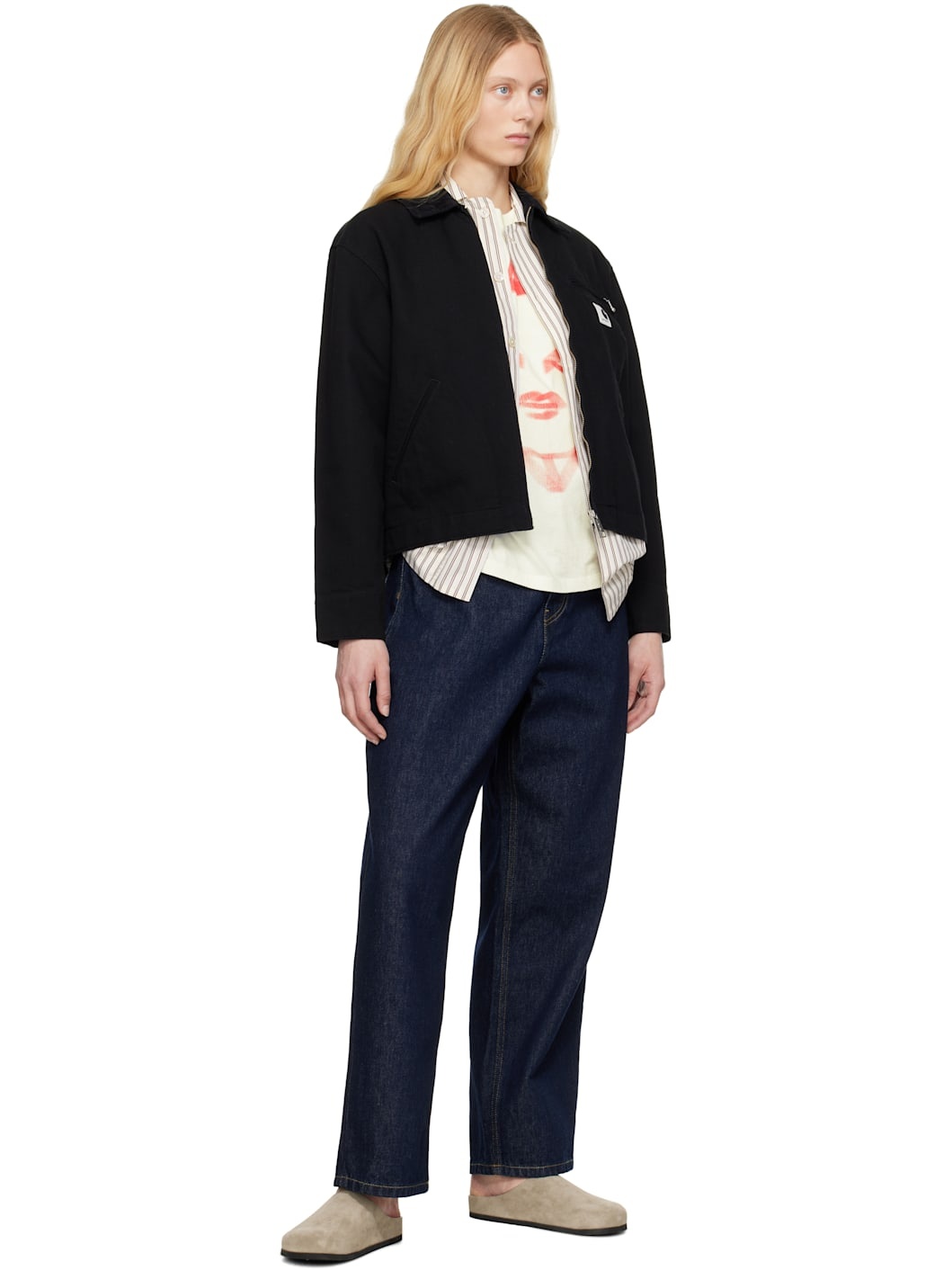 Navy Brandon Jeans - 4