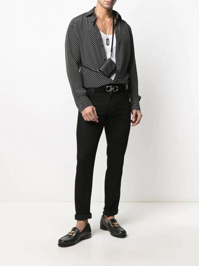 Dolce & Gabbana polka-dot silk shirt outlook