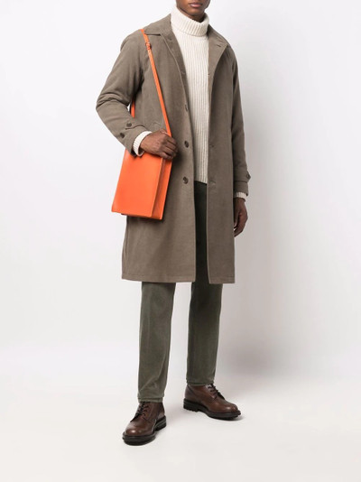 Aspesi button-up collared coat outlook