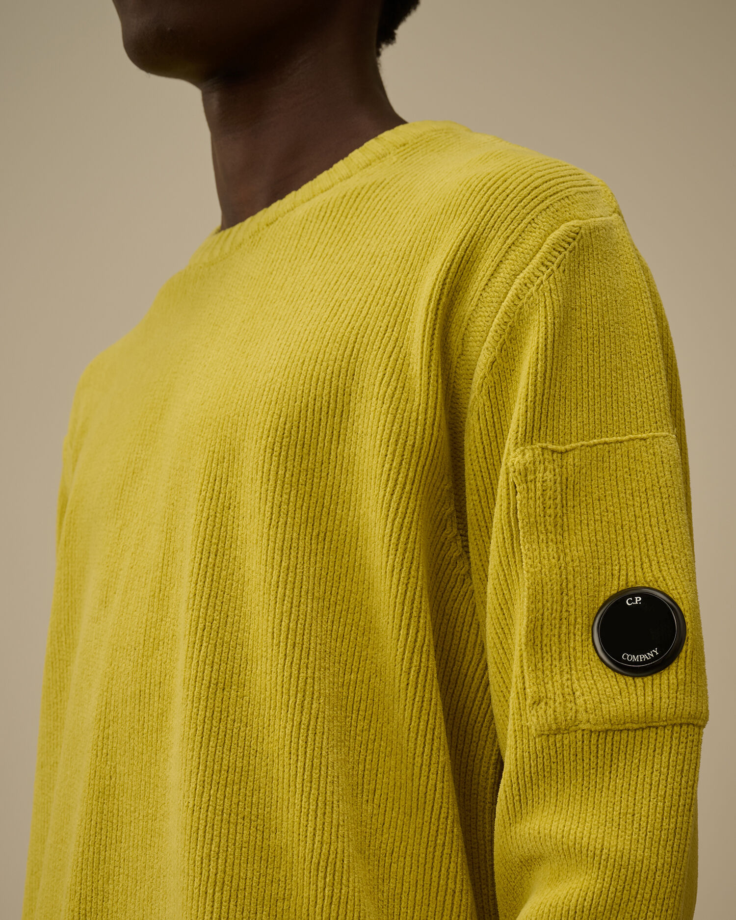 Cotton Chenille Crewneck Sweater - 5
