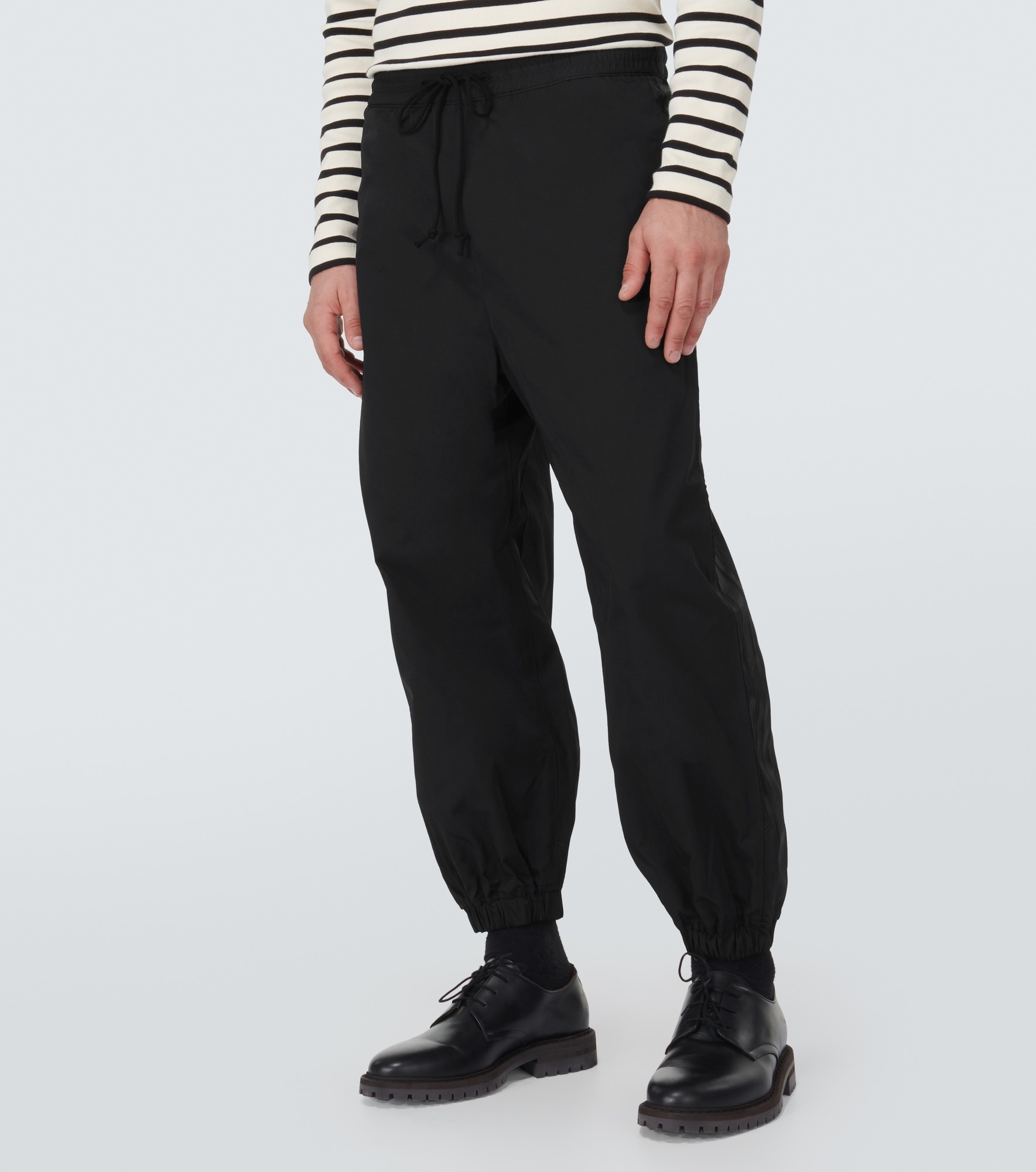 Wide-leg sweatpants - 3