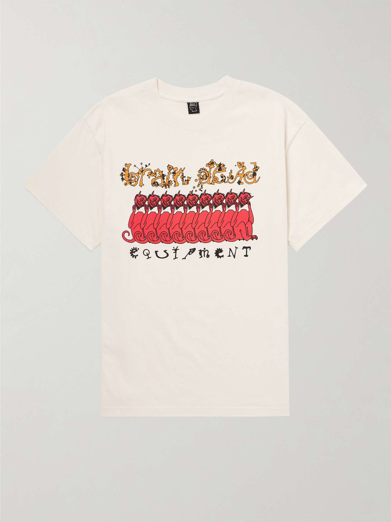 Equipment Devils Printed Cotton-Jersey T-Shirt 1