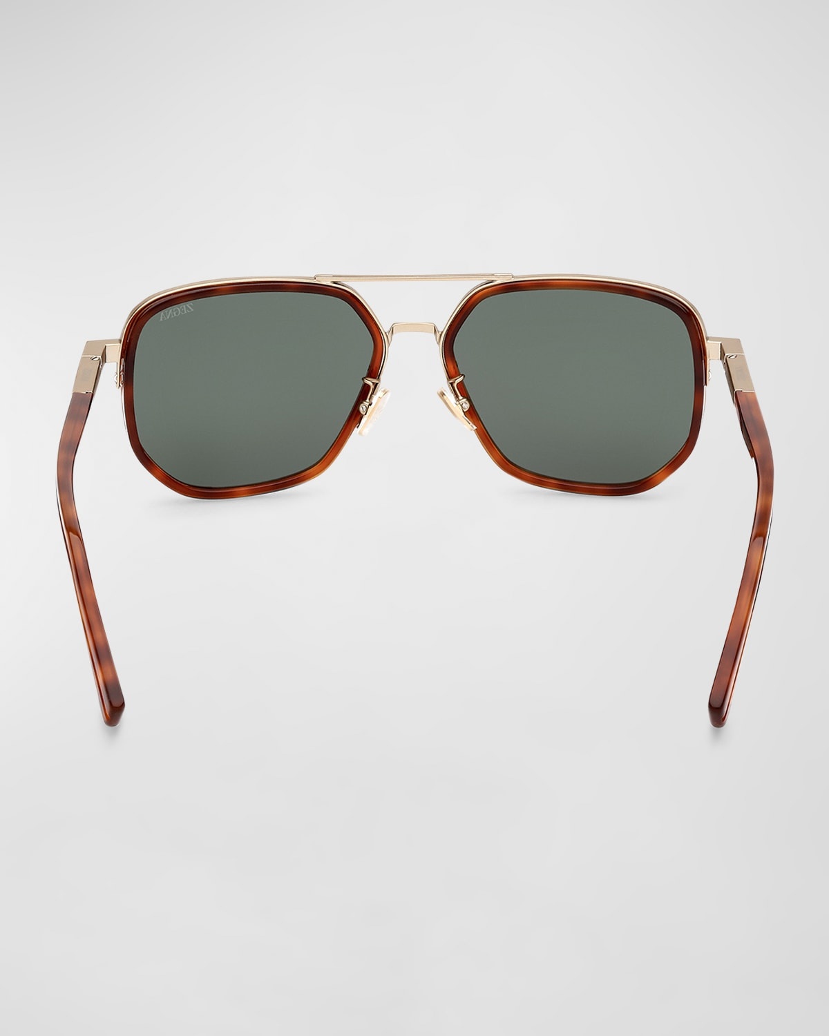 Men's Metal Square Sunglasses - 5