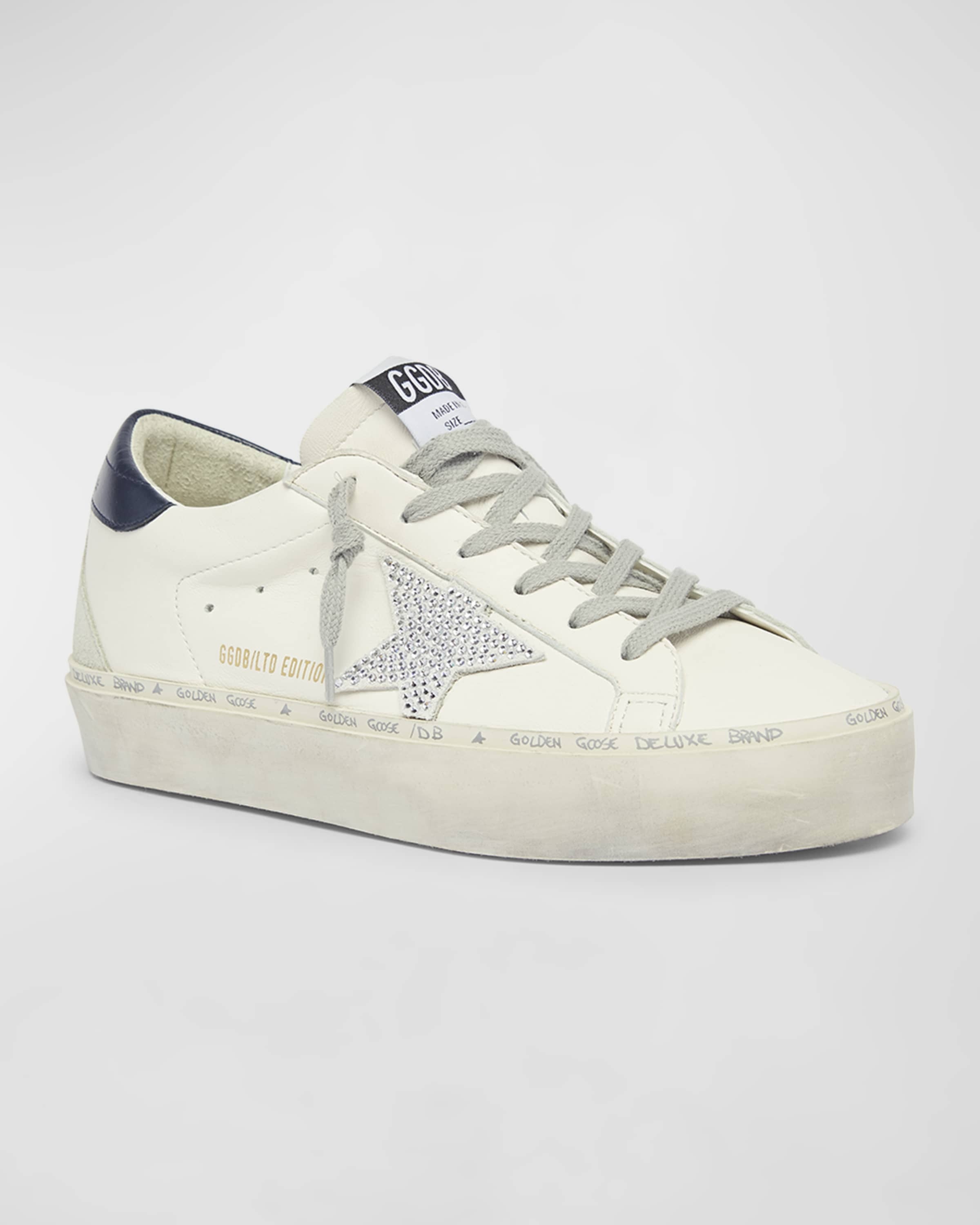 Hi Star Platform Stud Leather Sneakers - 2