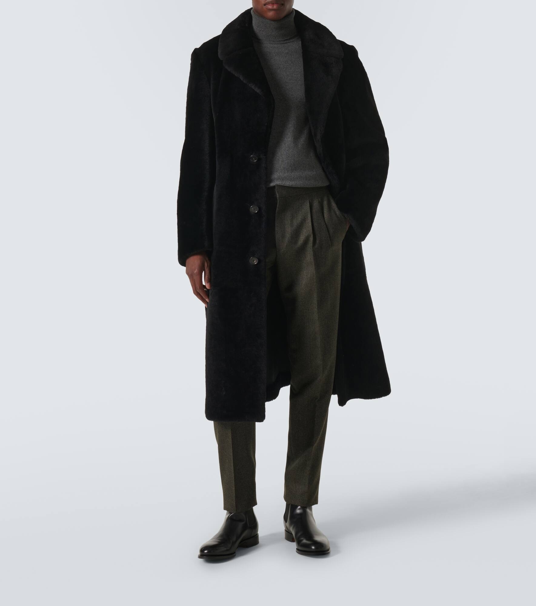 Cashmere turtleneck sweater - 2