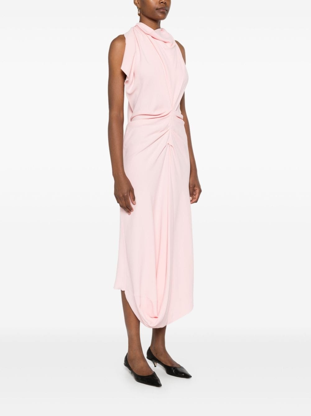 Victoria Beckham draped maxi dress | REVERSIBLE