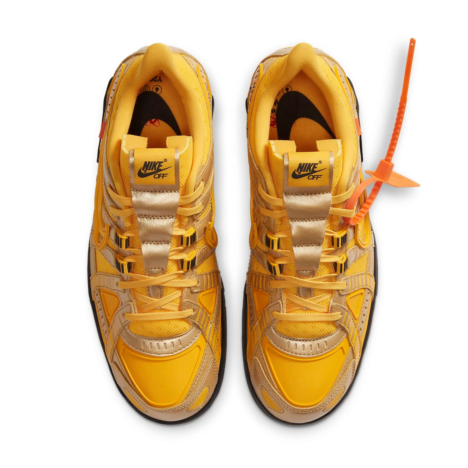 Nike Off-White x Air Rubber Dunk 'University Gold' CU6015-700 - 4
