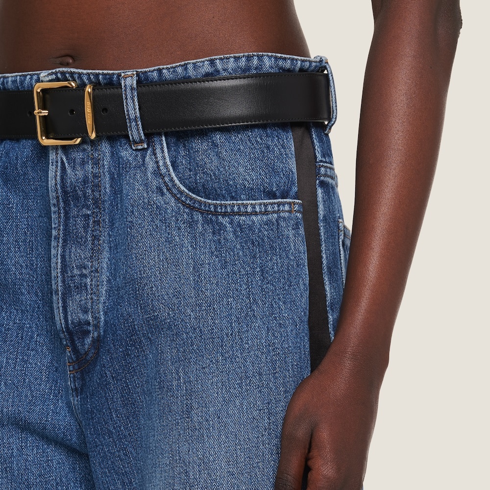 Five-pocket denim jeans - 4