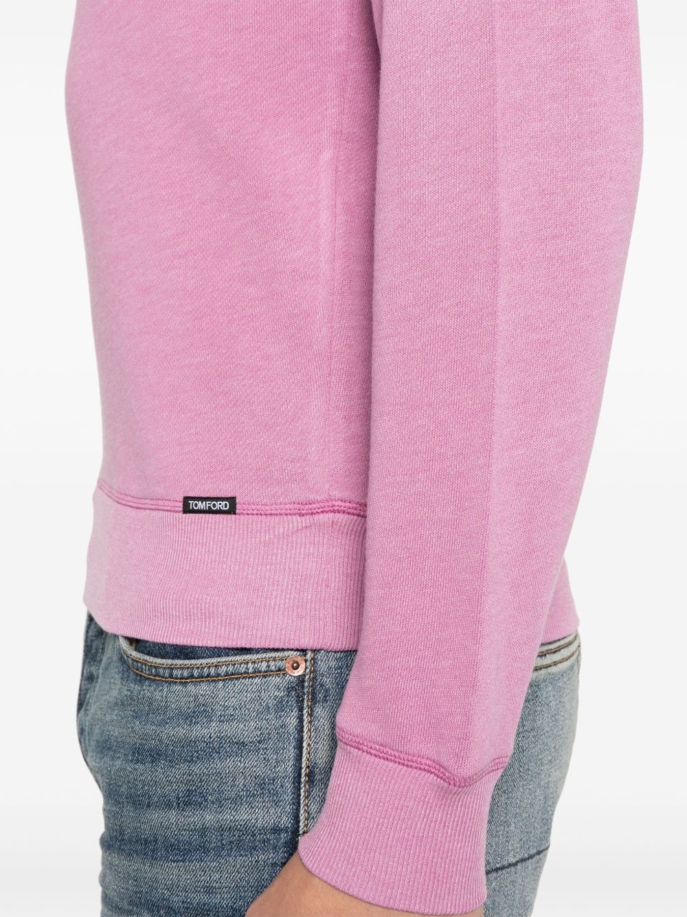 logo-patch sweatshirt - 5
