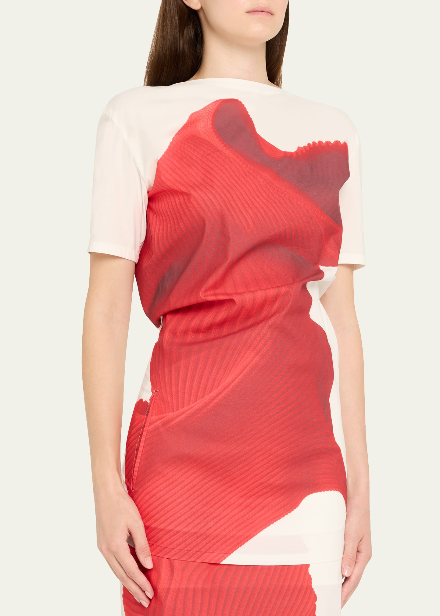 Knit (As Represented) Short-Sleeve Top - 4