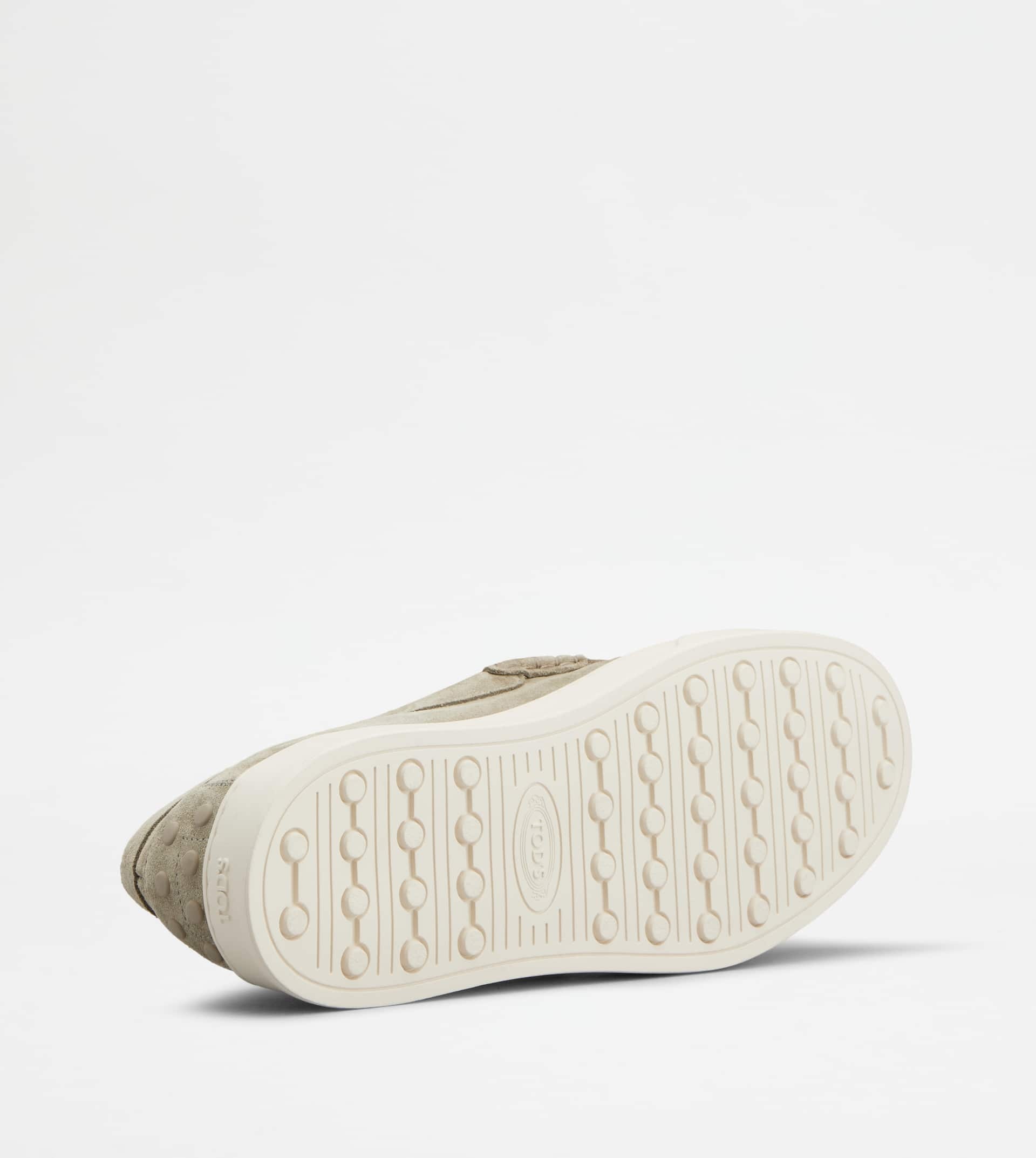 LOAFERS IN SUEDE - BEIGE - 4
