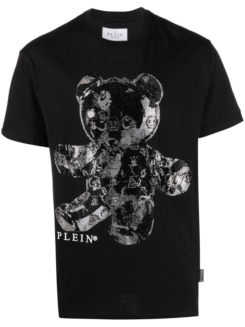 teddy print T-shirt 1
