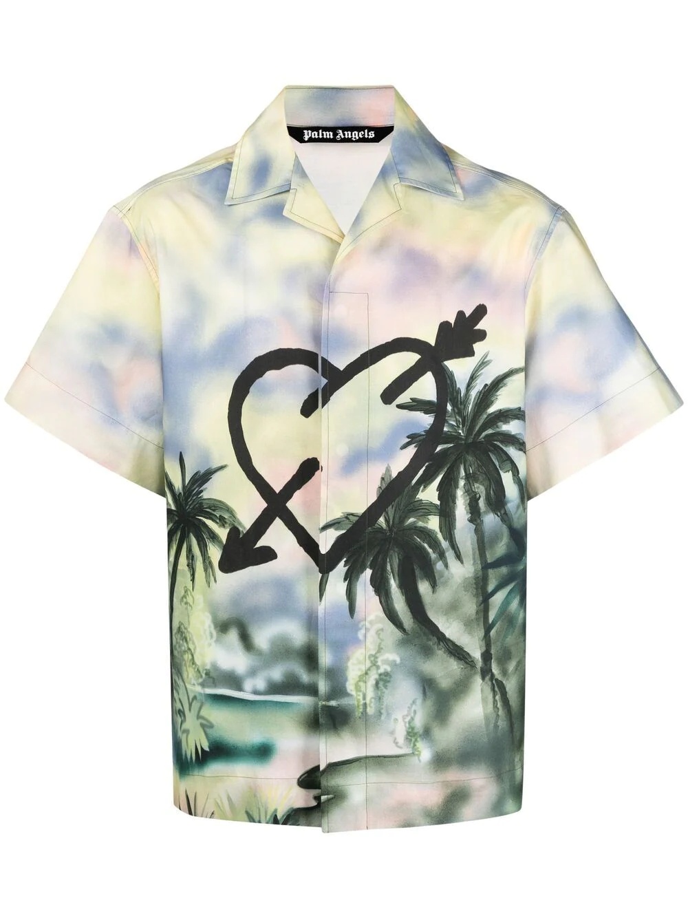 Paradise heart bowling shirt - 1