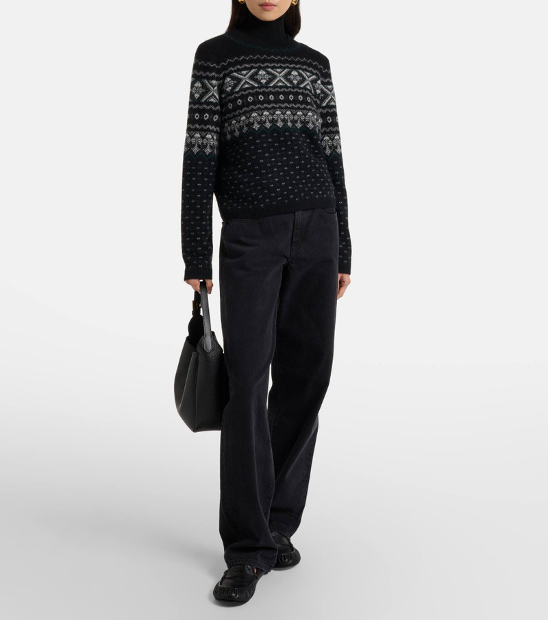 Vince Fair Isle cashmere sweater outlook