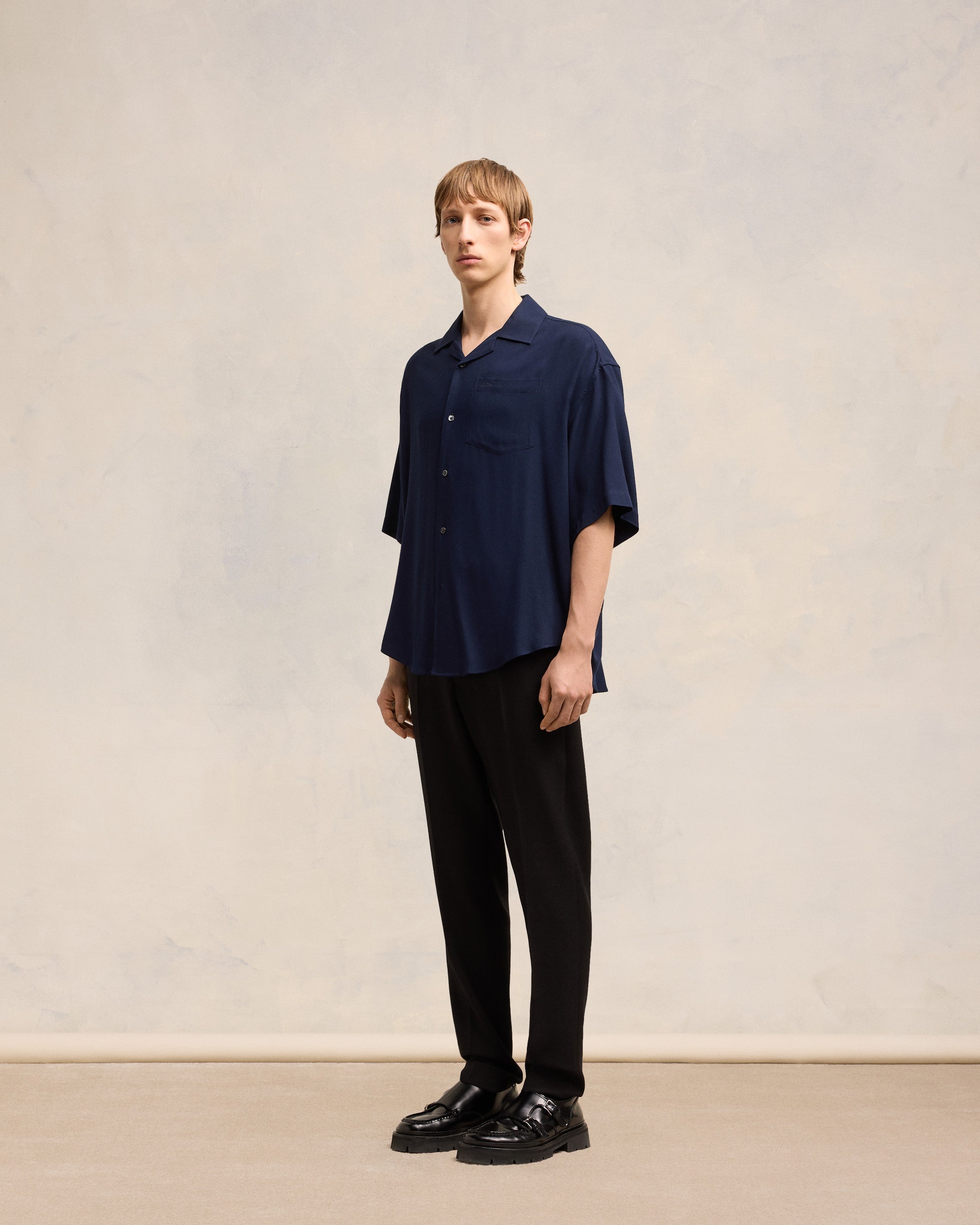 SHORT SLEEVE BOXY SHIRT - 6