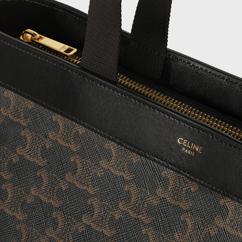 ZIPPED BACKPACK IN TRIOMPHE CANVAS 4