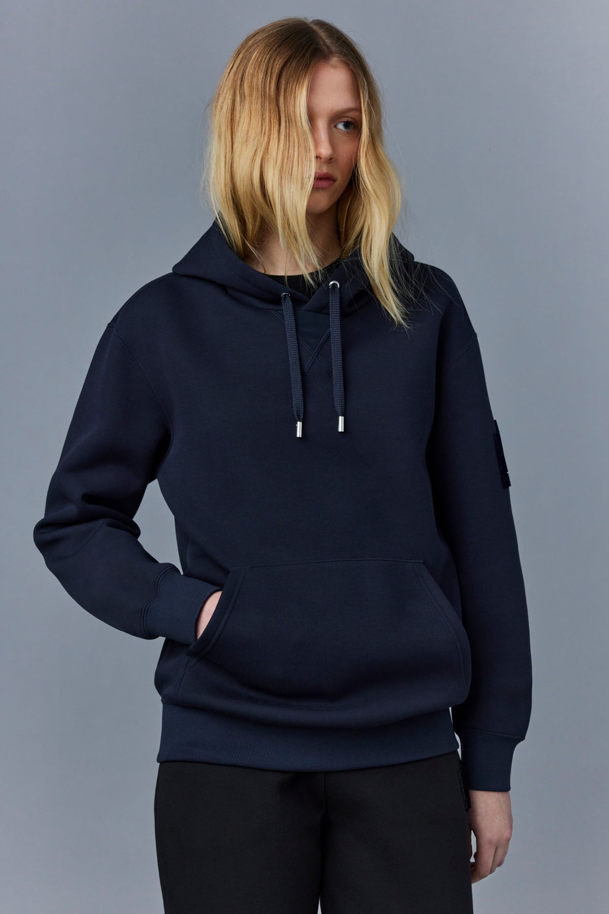 KRYS hoodie with velvet embroidery - 5