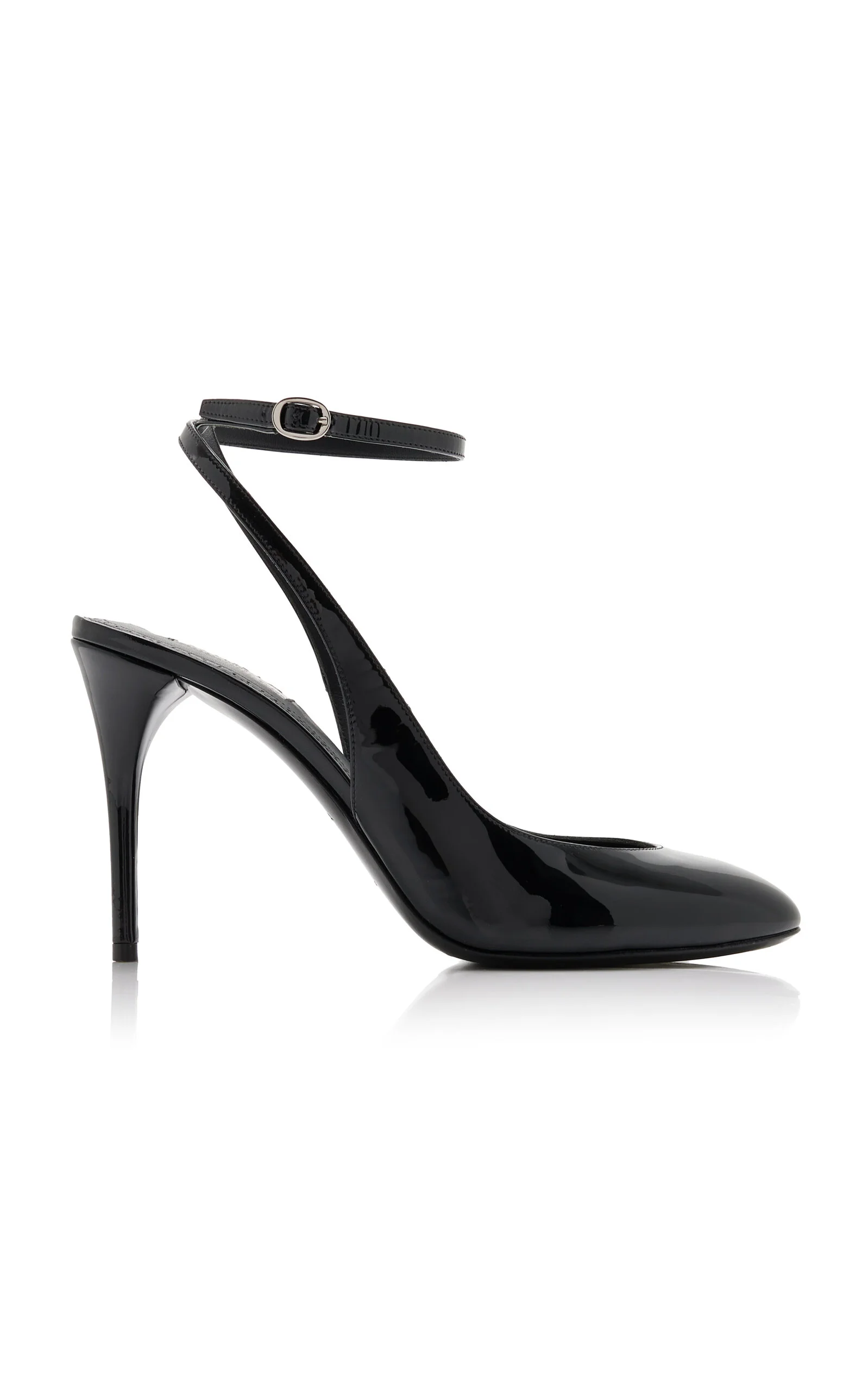 Patent Leather Slingback Pumps black - 1