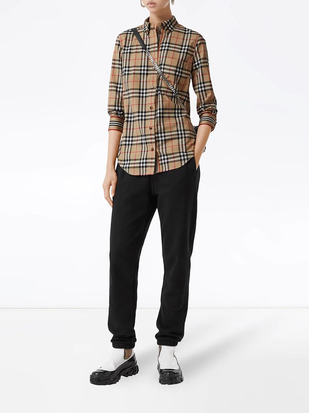 Vintage Check button-down shirt - 2