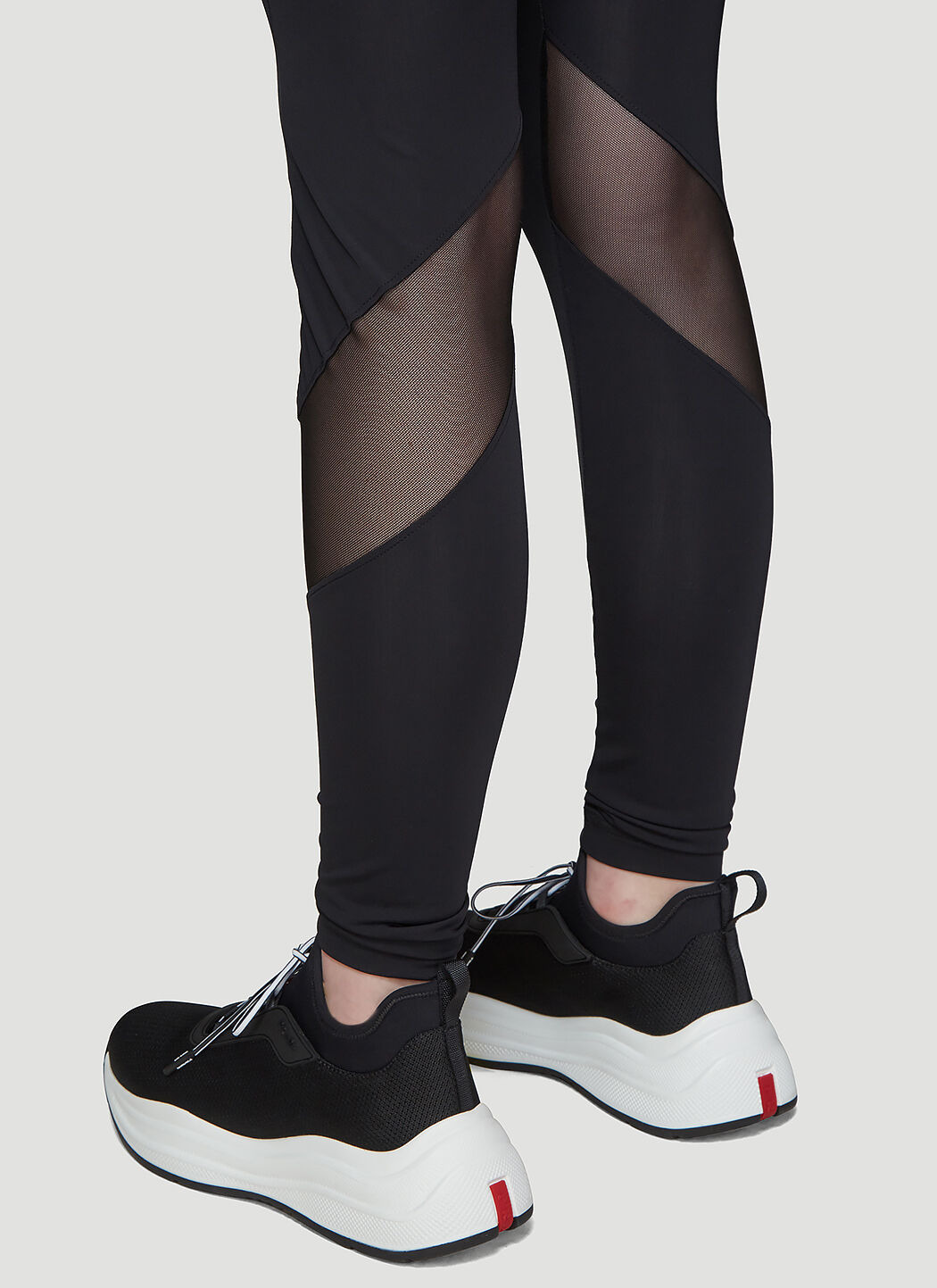 Mesh Panel Leggings - 5
