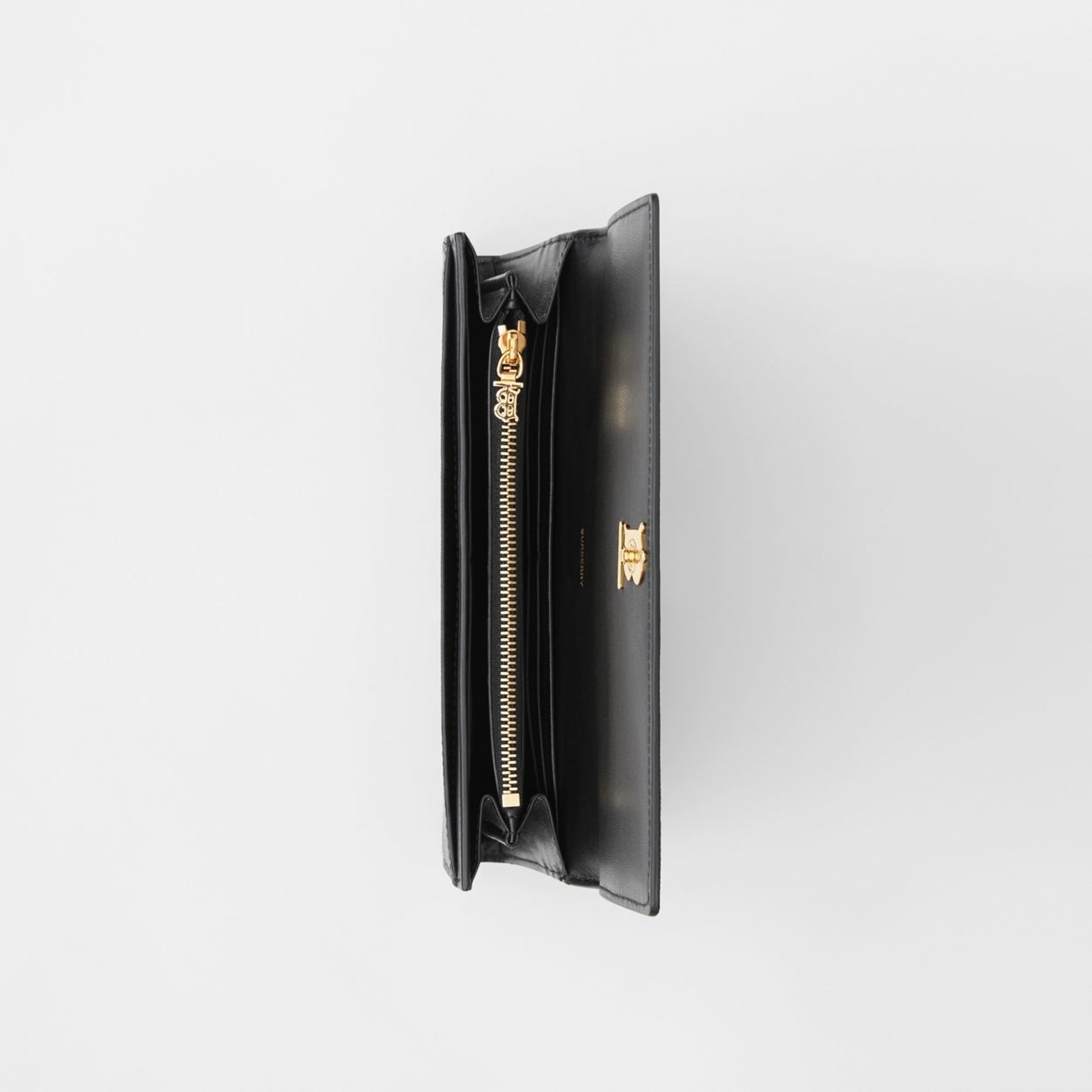 Monogram Motif Grainy Leather Continental Wallet 4