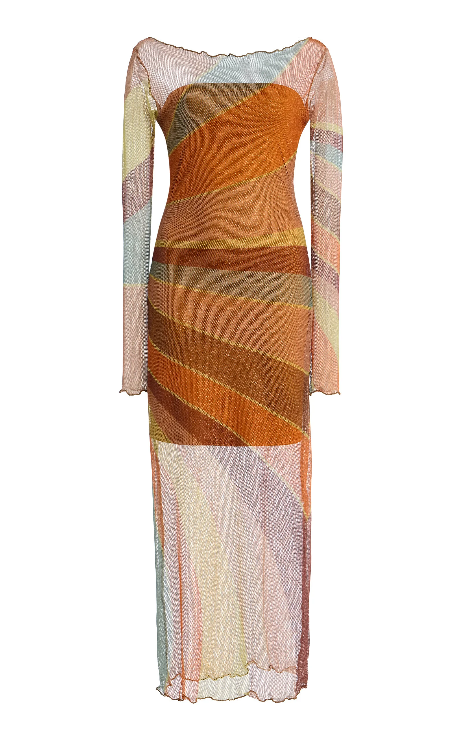 Exclusive La Isla Ursa Sparkling Mesh Midi Dress multi - 1