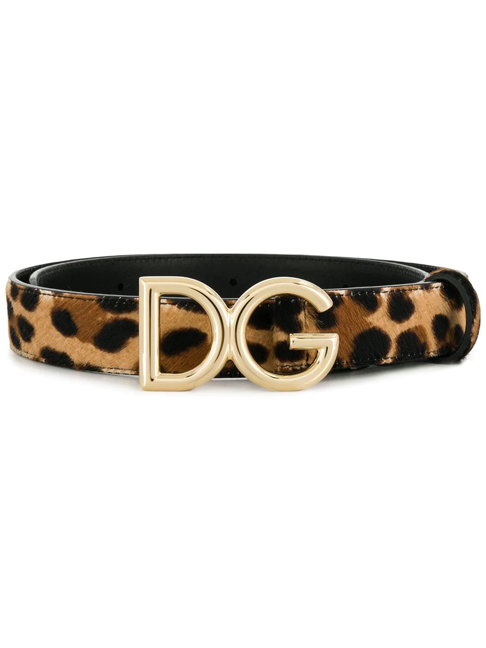 logo buckle belt - 1