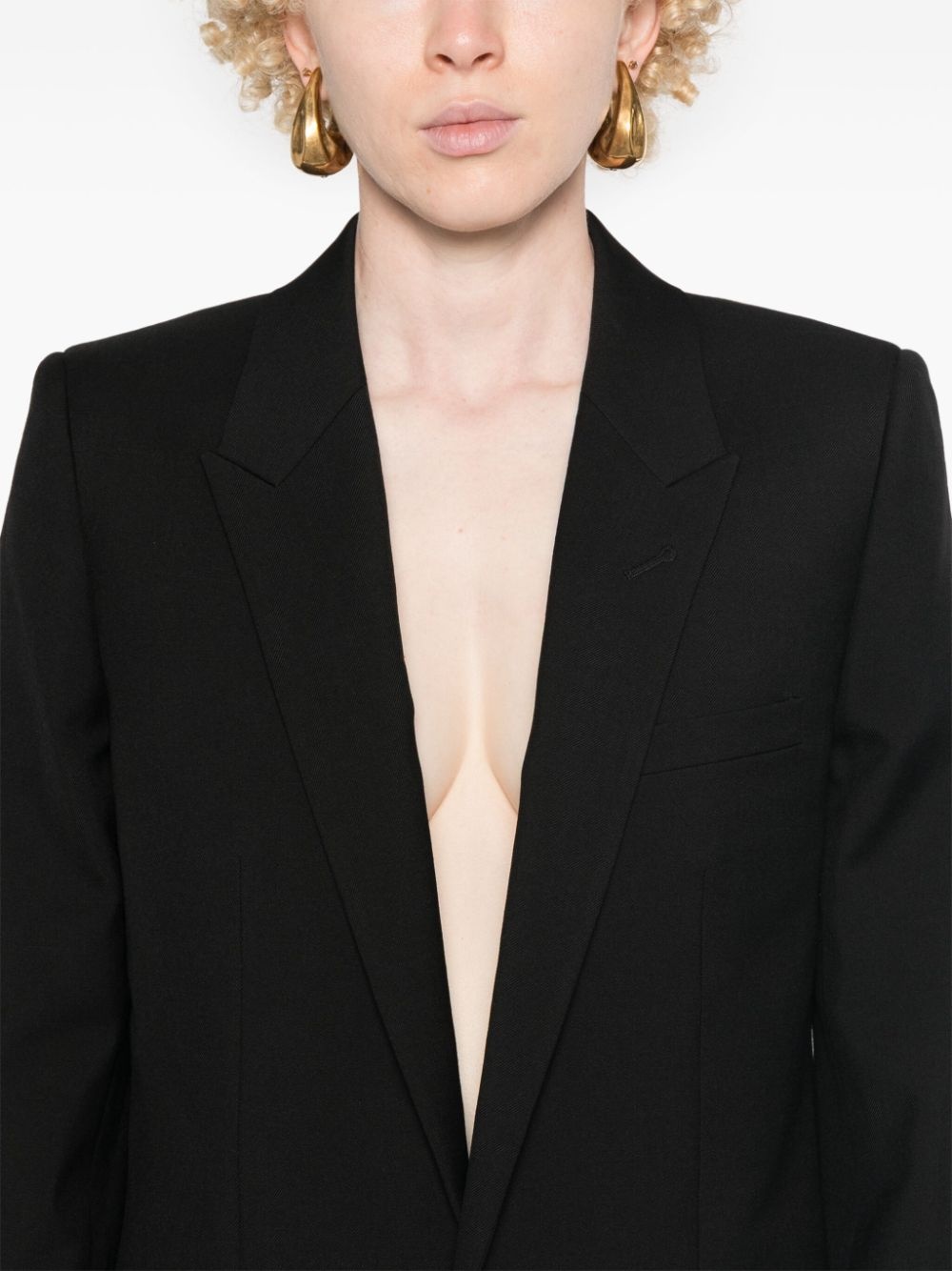 wool blazer - 5