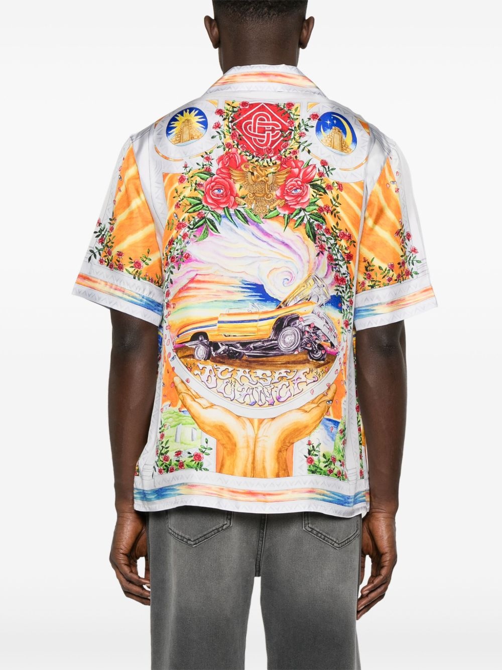 graphic-print shirt - 4