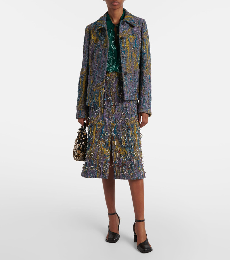 Dries Van Noten Betia blazer outlook