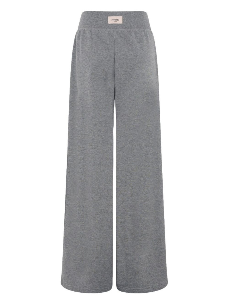 wide-leg cotton sweatpants 1