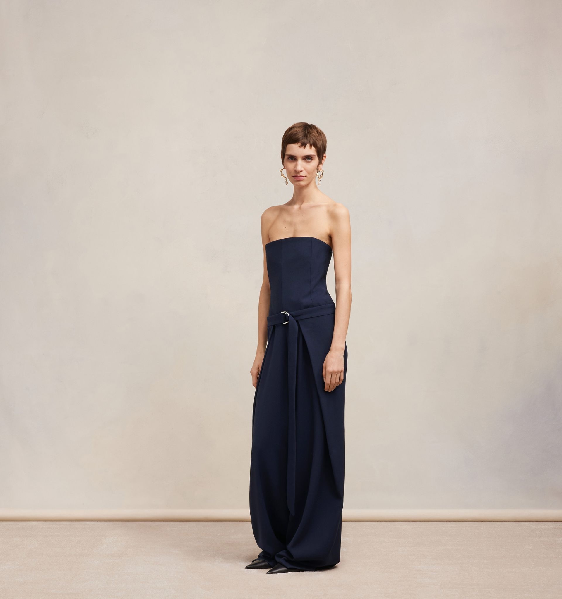 Jumpsuit With Floating Panels - 4
