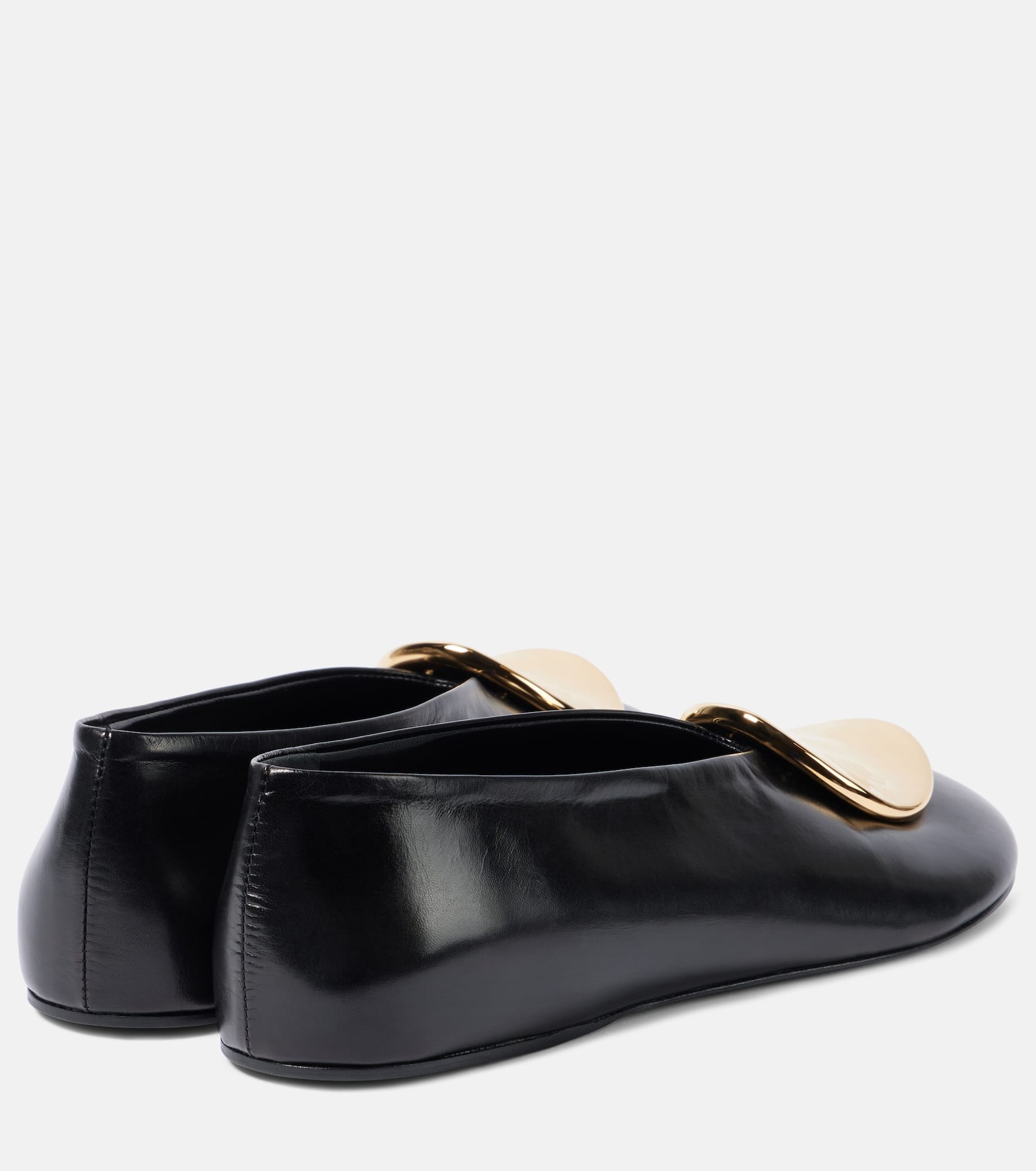 Leather ballet flats - 2