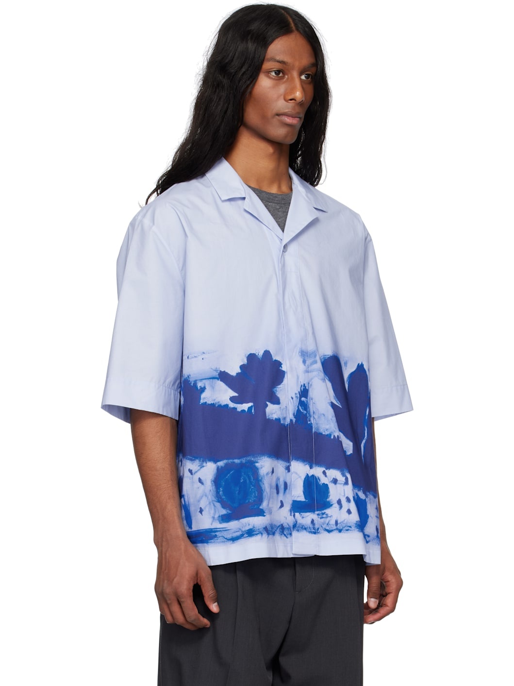 Blue 'The Landscaper' Shirt - 2