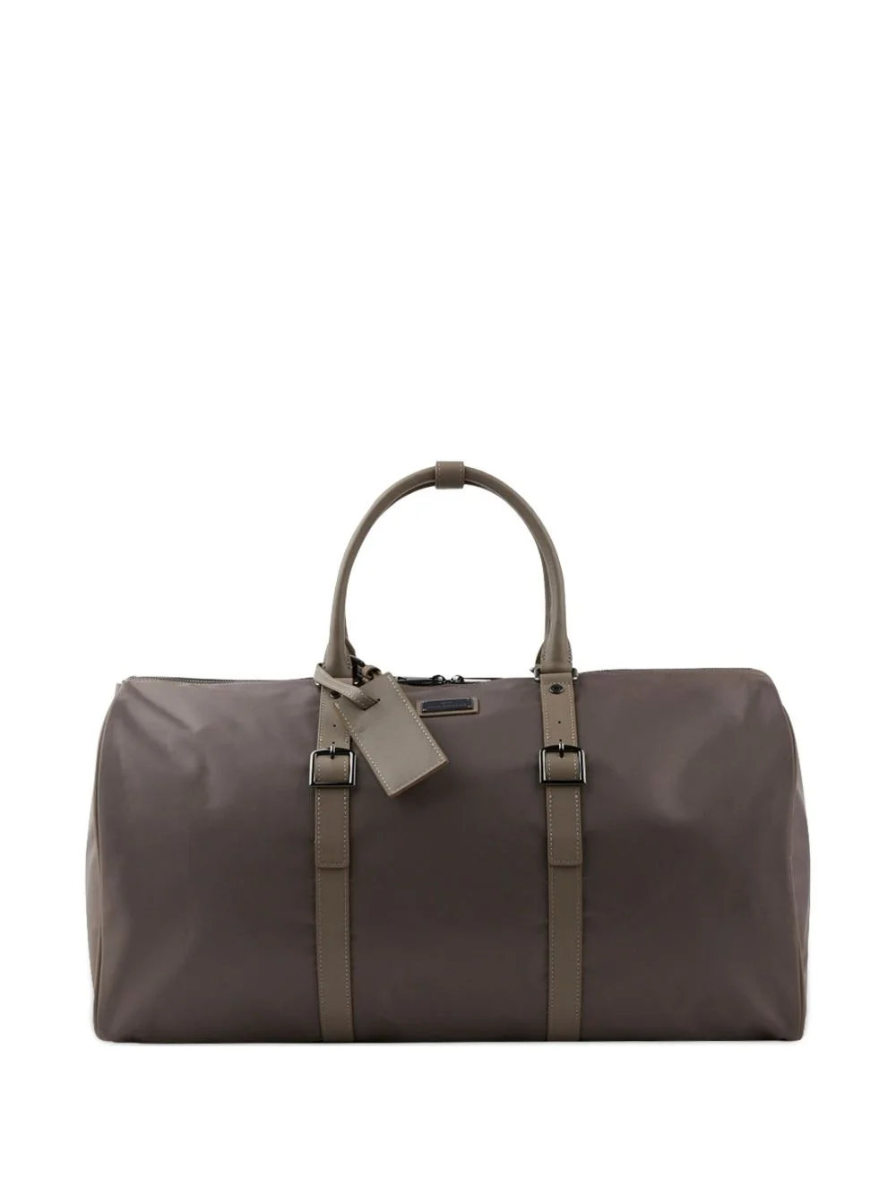 leather-trim holdall - 1