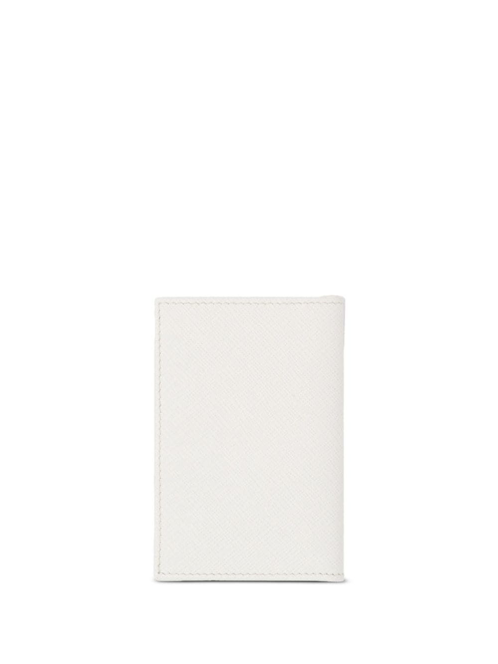 triangle-logo leather cardholder - 2