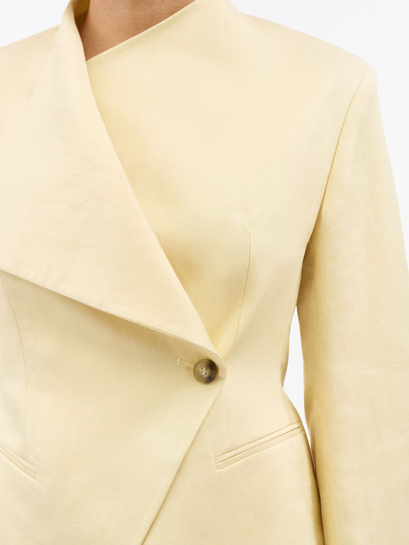 Audris Tuxedo Linen Jacket 5