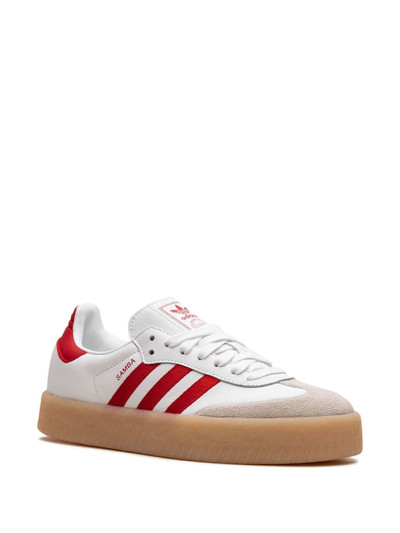 adidas Sambae "White/Red" sneakers outlook