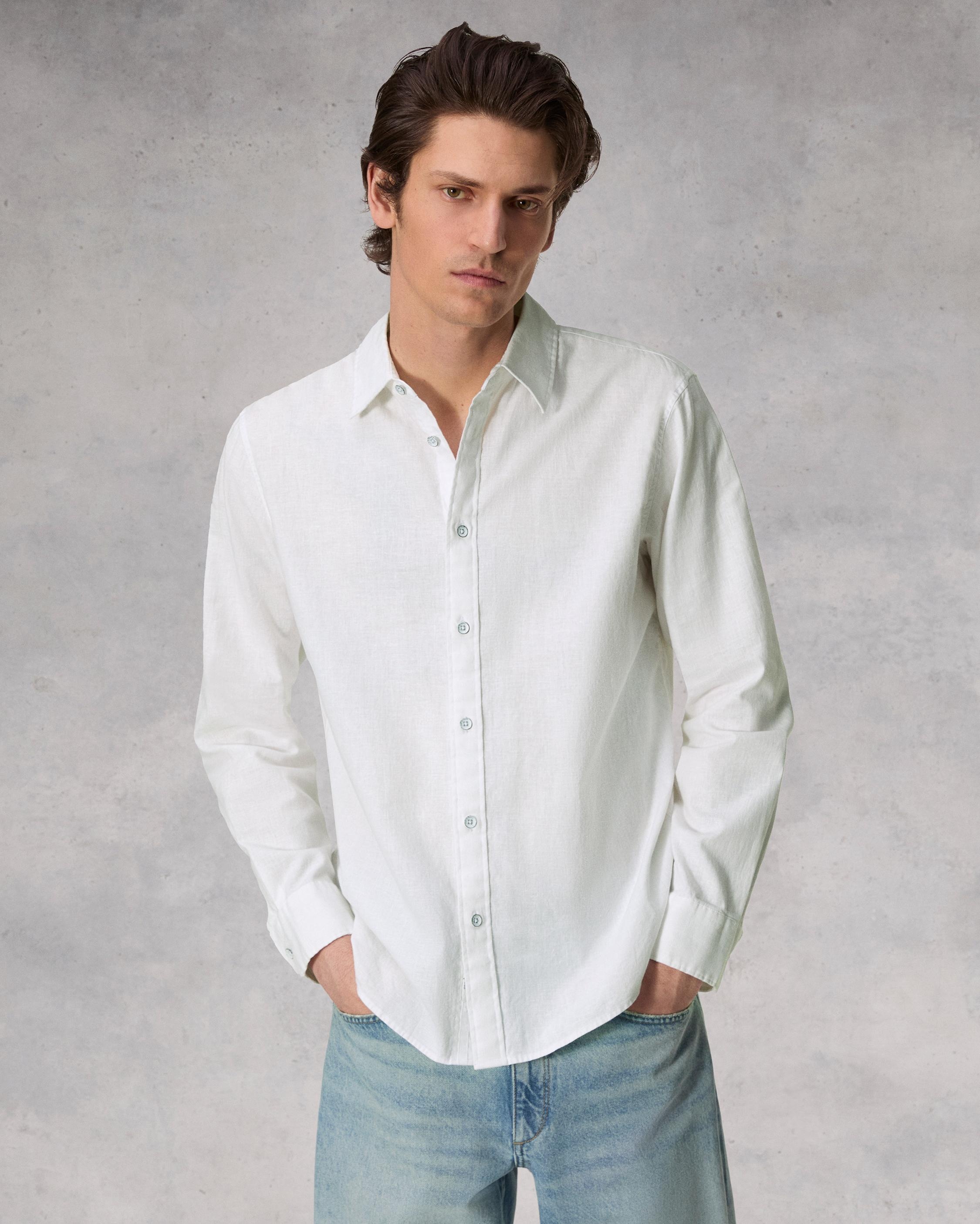 Finch Cotton Hemp Shirt
Relaxed Fit Button Down - 2