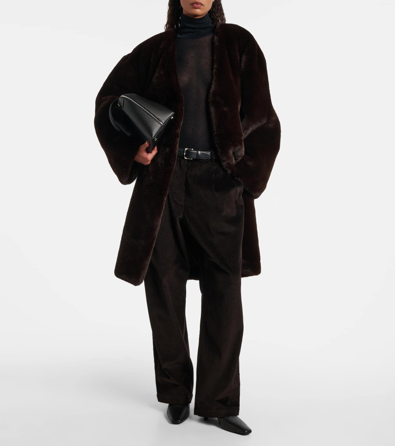 The Frankie Shop Evren cotton turtleneck top outlook