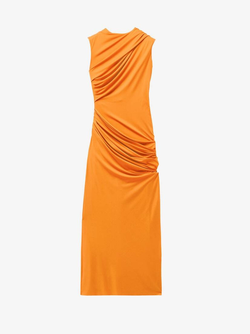 Asymmetric Gathered Dress 1