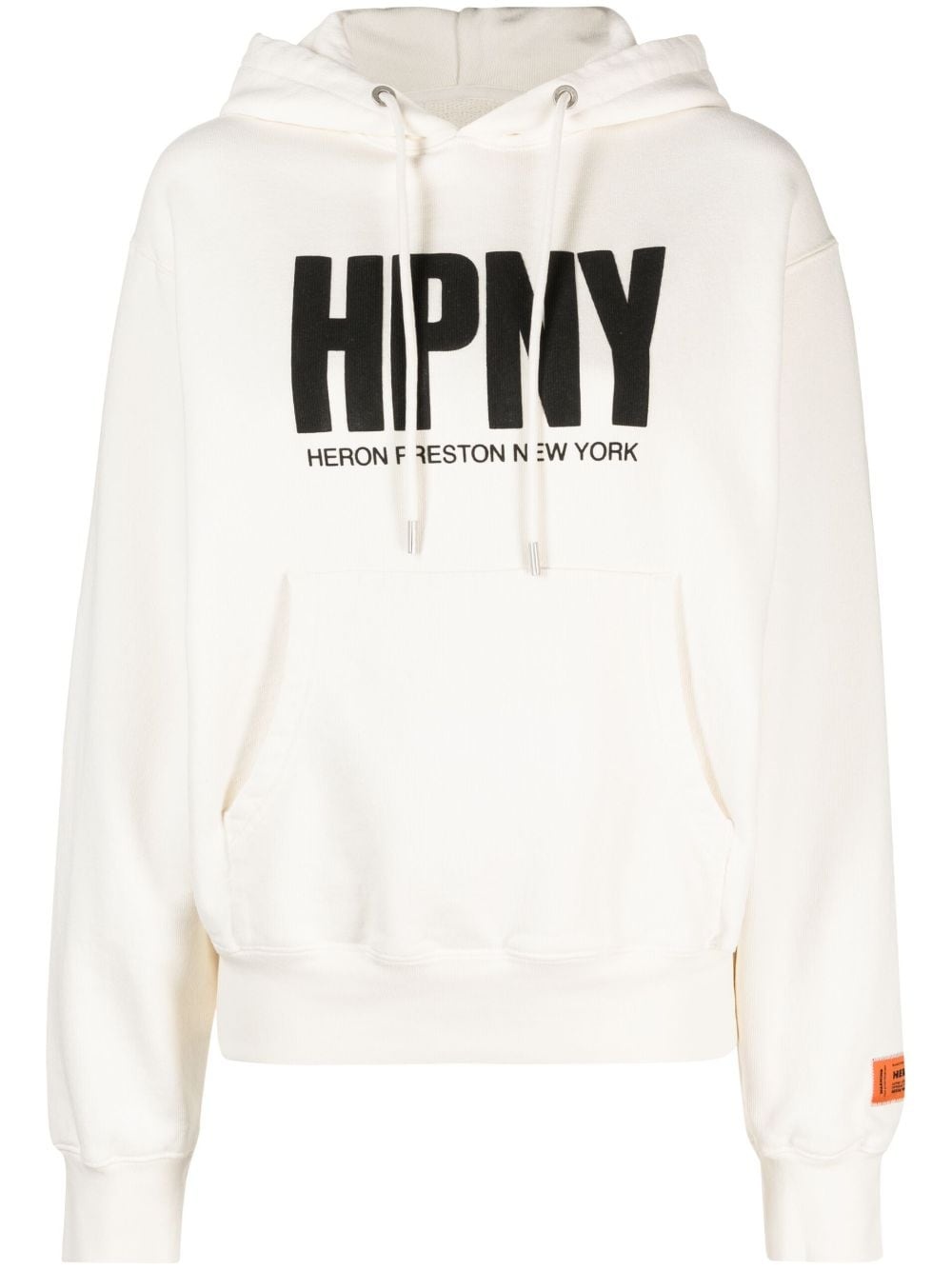 Heron Preston logo-print cotton hoodie | REVERSIBLE