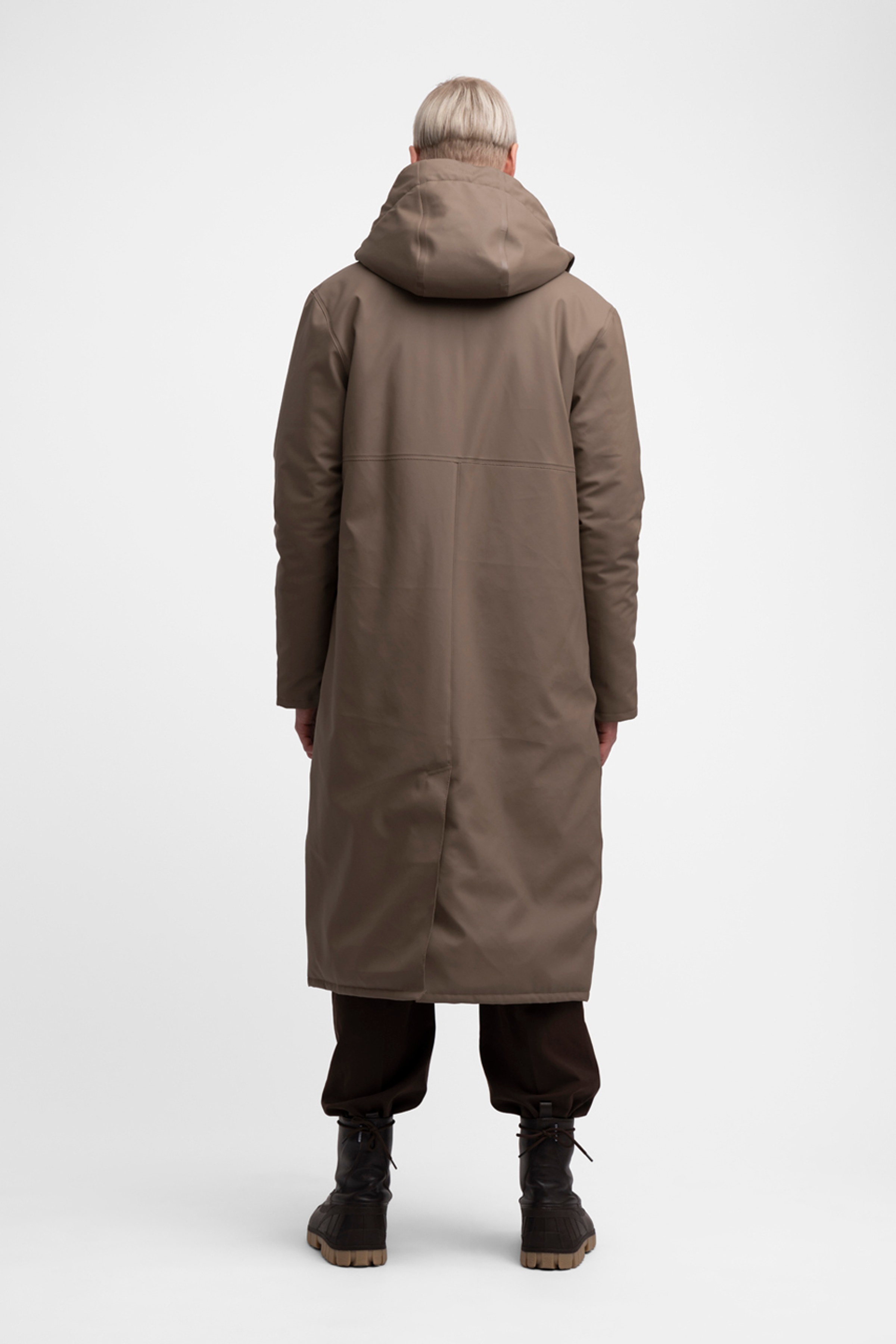 Stockholm Long Winter Jacket Mole - 4