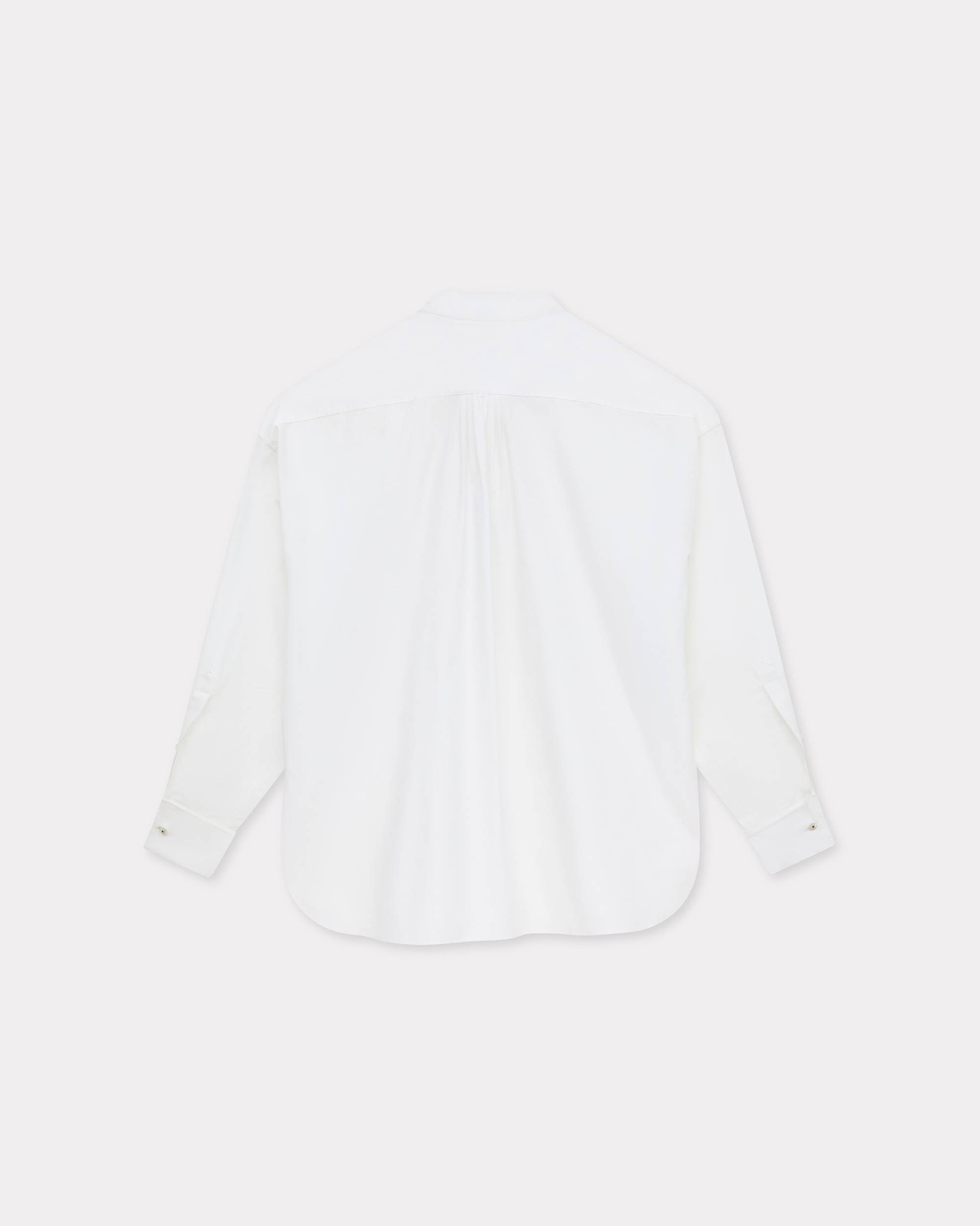 Oversized shirt in cotton poplin - 2