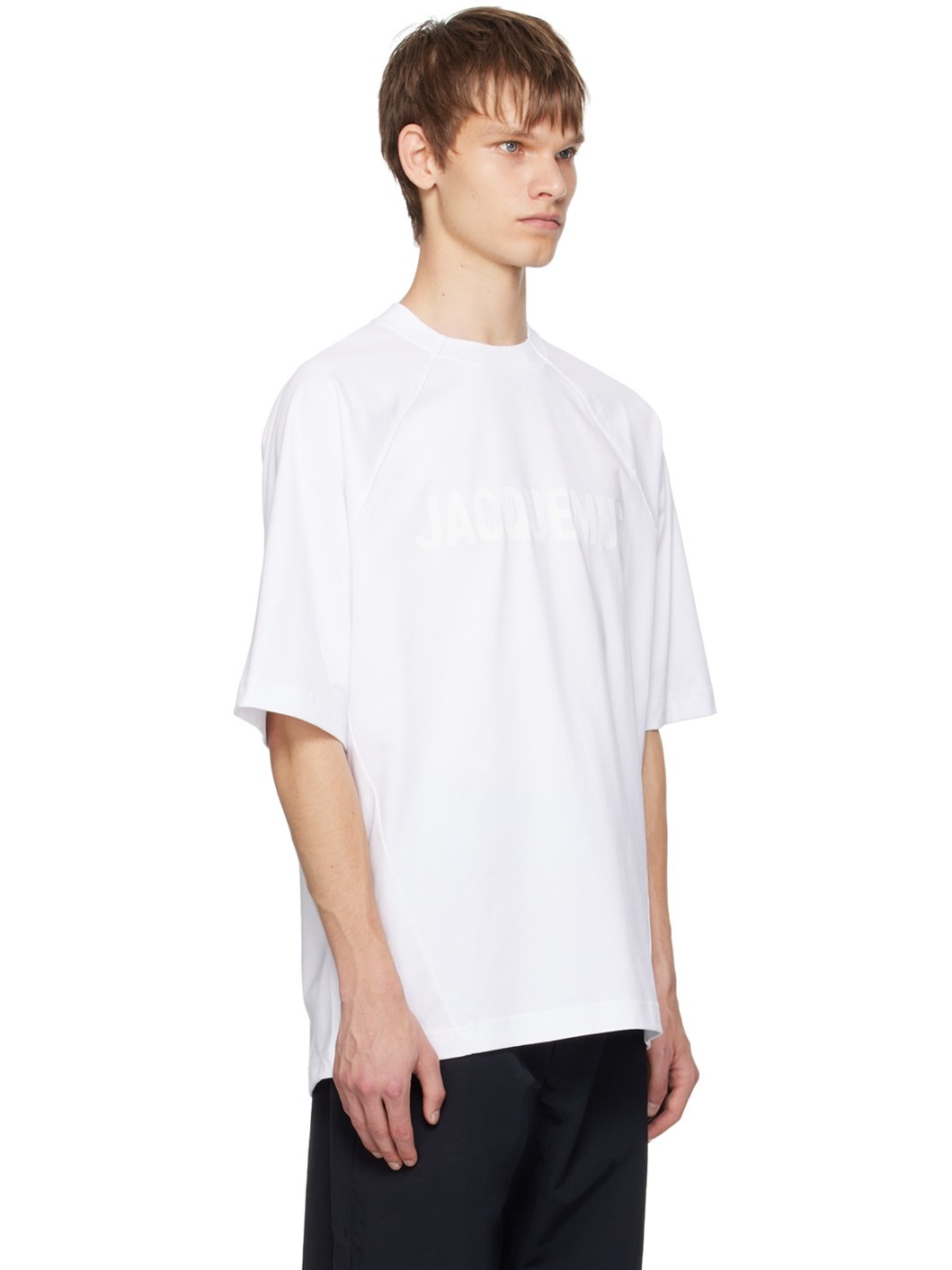 White Les Classiques 'Le t-shirt Typo' T-Shirt - 2