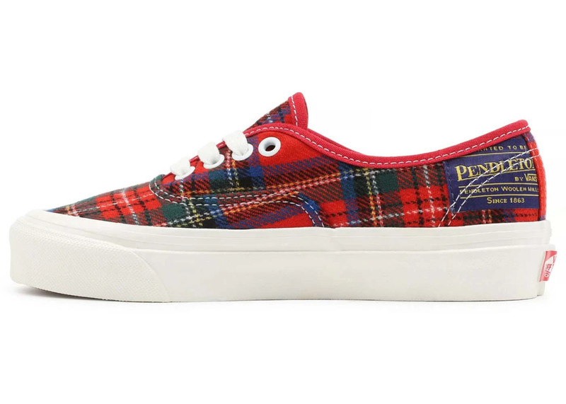 Vans Vans Authentic 44 DX Anaheim Factory Pendleton Tartan outlook