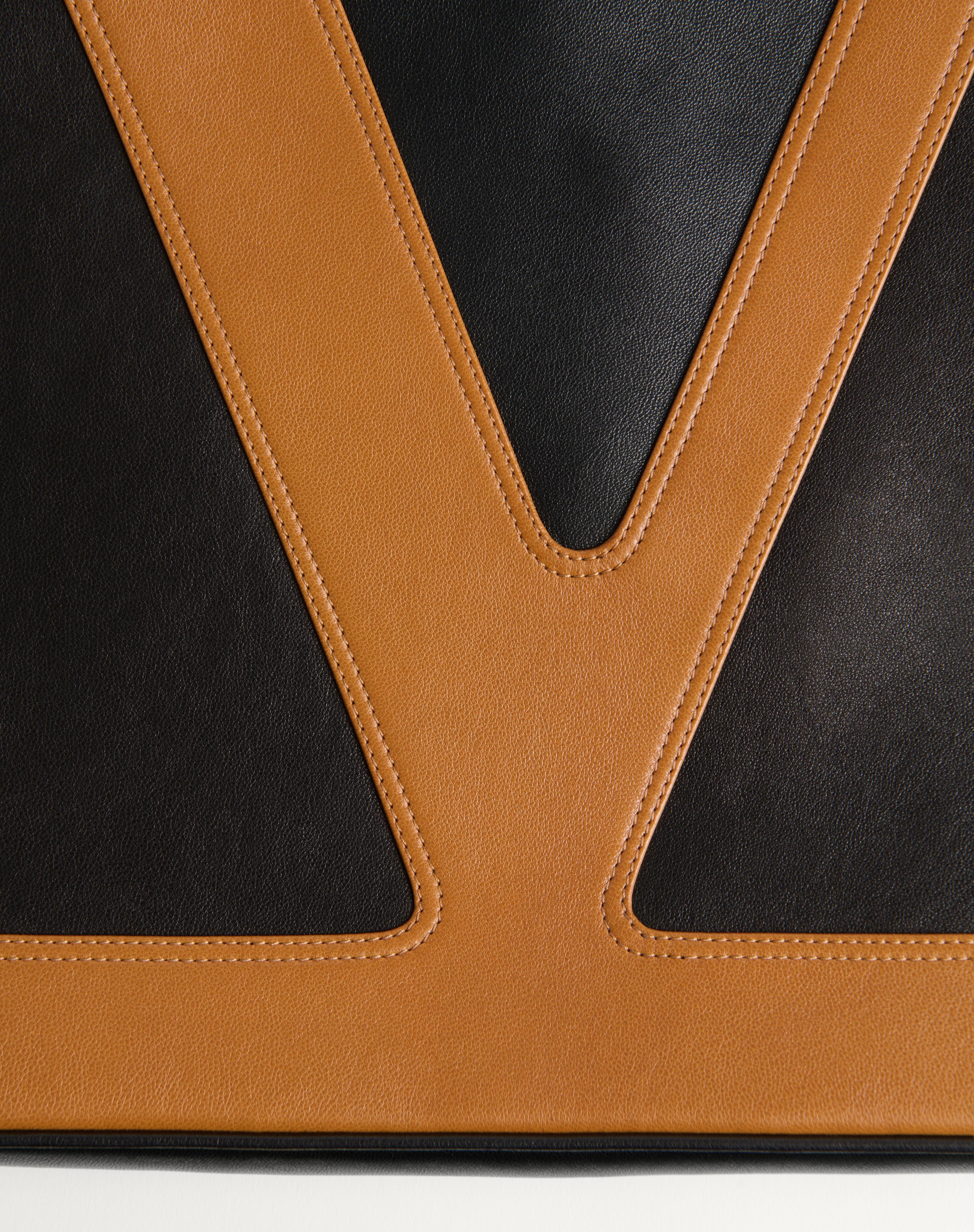 VALENTINO GARAVANI VIVA SUPERSTAR NAPPA LEATHER SHOPPER - 6